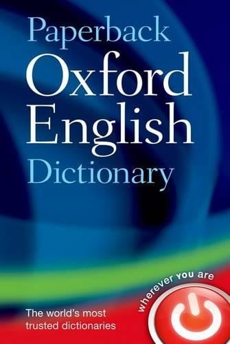 Paperback Oxford English Dictionary Oxford Languages 9780199640942 book cover