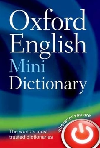 Oxford English Mini Dictionary Oxford Languages 9780199640966 book cover