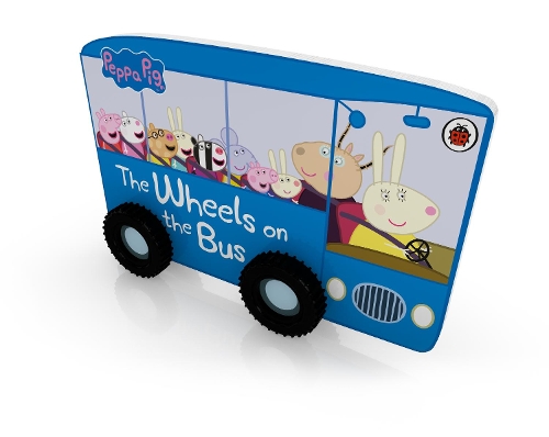 Peppa Pig: The Wheels on the Bus - Peppa Pig (Board book) Peppa Pig 9780241294598 book cover
