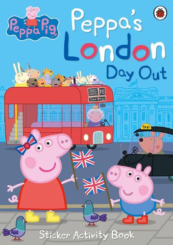 Peppa Pig: Peppa's London Day Out Sticker Activity Book - Peppa Pig Peppa Pig 9780241299494 book cover