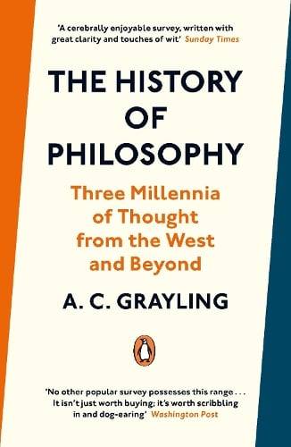 The History of Philosophy A. C. Grayling 9780241304549 book cover