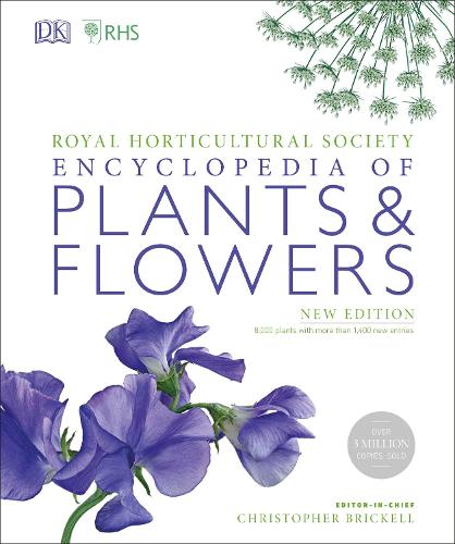 RHS Encyclopedia Of Plants and Flowers Christopher Brickell 9780241343265 book cover