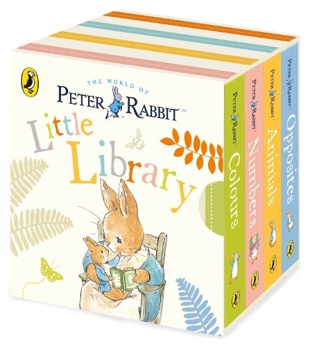 Peter Rabbit Tales: Little Library (Board book) Beatrix Potter 9780241470145 book cover