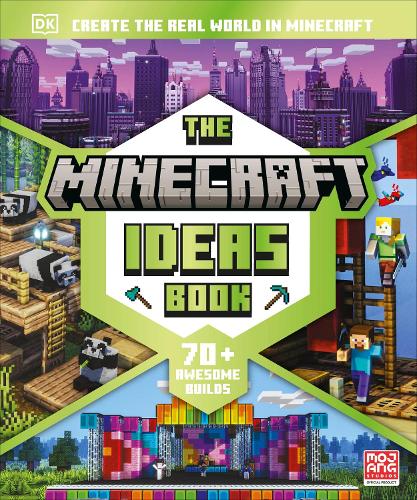 The Minecraft Ideas Book: Create the Real World in Minecraft with 70+ Awesome Builds - Minecraft Thomas McBrien 9780241588277 book cover