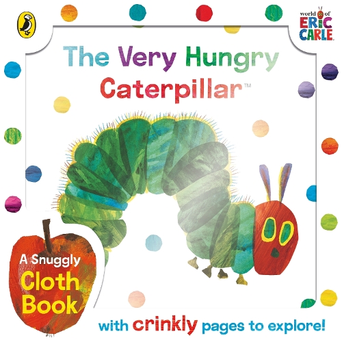 The Very Hungry Caterpillar Cloth Book (Rag book) Eric Carle 9780241631409 book cover