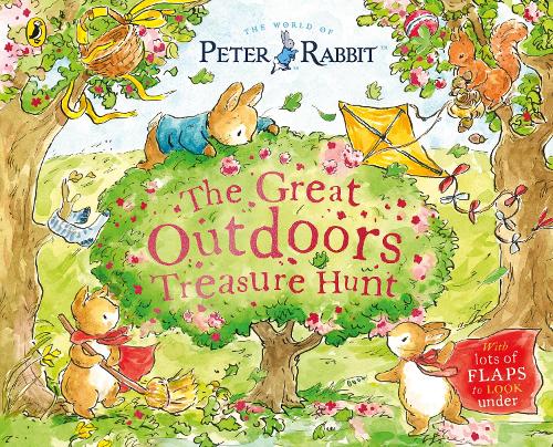 Peter Rabbit: The Great Outdoors Treasure Hunt: A Lift-the-Flap Storybook - Peter Rabbit Lift-the-Flap Tales Beatrix Potter 9780241648247 book cover