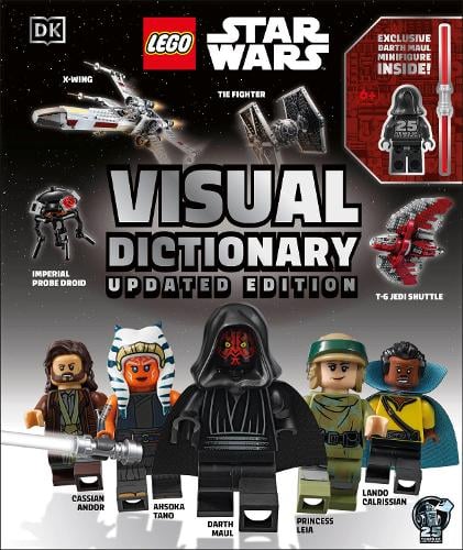 LEGO Star Wars Visual Dictionary Updated Edition: With Exclusive Star Wars Minifigure - LEGO Star Wars Elizabeth Dowsett, Simon Beecroft, Jason Fry, Simon Hugo 9780241651339 book cover