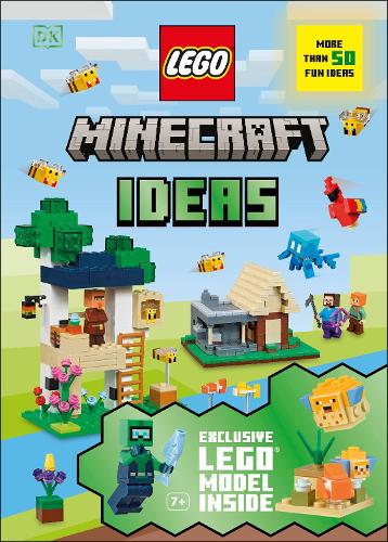 LEGO Minecraft Ideas: With Exclusive Mini Model - LEGO Ideas Shari Last, Julia March 9780241657539 book cover