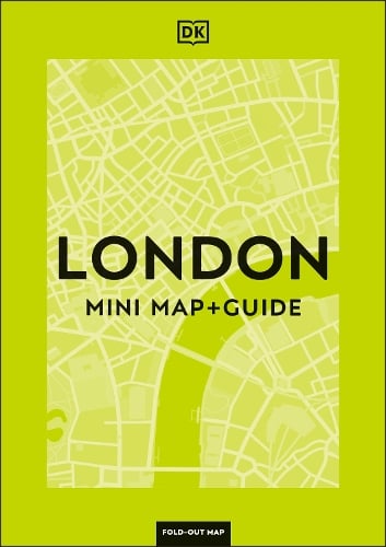 DK London Mini Map and Guide - Pocket Travel Guide DK Travel 9780241710432 book cover