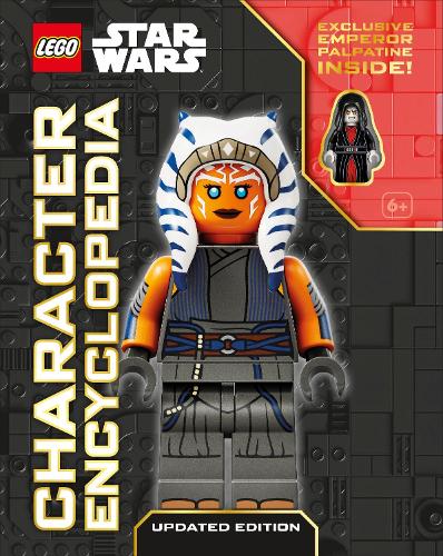LEGO Star Wars Character Encyclopedia Updated Edition: The Ultimate Guide to the Best 200 Minifigures from the LEGO Star Wars Galaxy; Comes with Exclusive Emperor Palpatine Minifigure DK 9780241712412 book cover