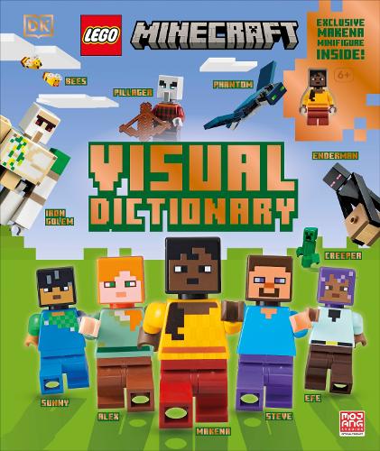 LEGO Minecraft Visual Dictionary: With an Exclusive LEGO Minecraft Minifigure Elizabeth Dowsett, Craig Jelley 9780241719459 book cover