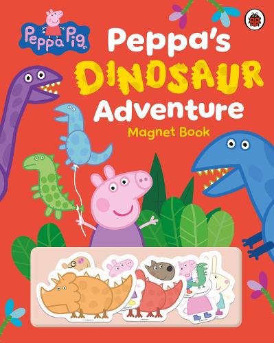 Peppa Pig: Peppas Dinosaur Adventure: Magnet Book - Peppa Pig Peppa Pig 9780241723425 book cover