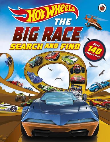 Hot Wheels: The Big Race: Search and Find - Hot Wheels Hot Wheels 9780241737774 book cover