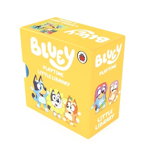 Bluey: Bluey Playtime Little Library - Bluey (Board book) Bluey 9780241741610 book cover