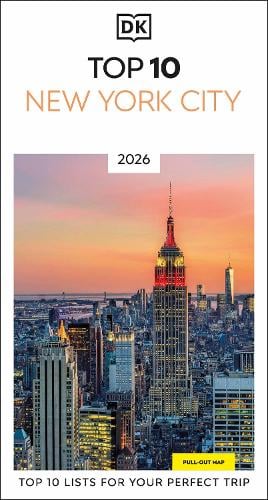 DK Top 10 New York City - Pocket Travel Guide DK Travel 9780241756003 book cover