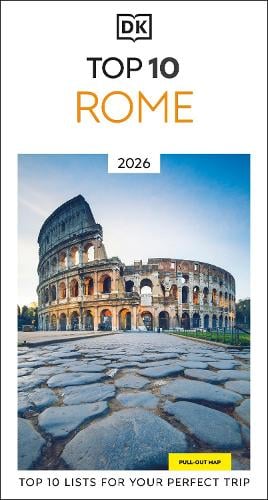 DK Top 10 Rome - Pocket Travel Guide DK Travel 9780241756058 book cover
