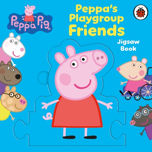 Peppa Pig: Peppa's Playgroup Friends Jigsaw Book - Peppa Pig (Board book) Peppa Pig 9780241759240 book cover