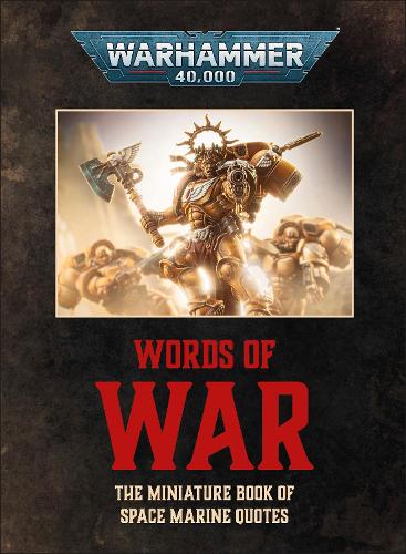 Warhammer 40,000 Words of War DK 9780241777176 book cover