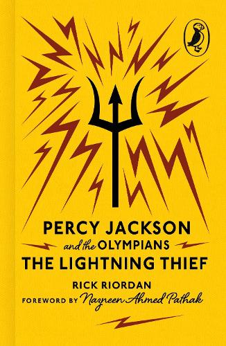 Percy Jackson and the Olympians: The Lightning Thief - Puffin 85th Anniversary Clothbound Collection Rick Riordan 9780241777480 book cover