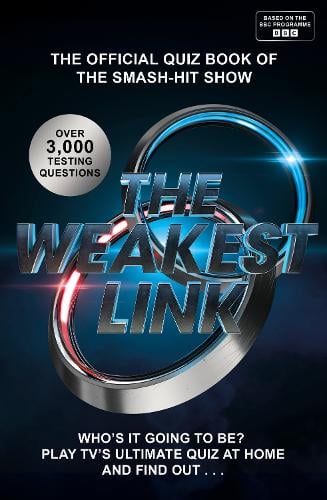 The Weakest Link Quiz Book BBC Studios 9780241783030 book cover