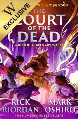 From the World of Percy Jackson: The Court of the Dead - The Nico Di Angelo Adventures: Exclusive Edition Rick Riordan, Mark Oshiro 9780241789919 book cover