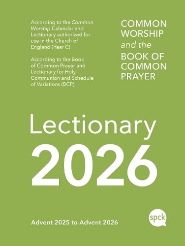 Common Worship Lectionary 2026: Church of England Liturgical Calendar with the Book of Common Prayer (Includes Daily Readings and Service Planning Guide in a Compact, Portable Size SPCK 9780281091171 book cover