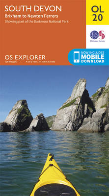 South Devon, Brixham to Newton Ferrers - OS Explorer Map OL 20 (Sheet map, folded) Ordnance Survey 9780319242599 book cover