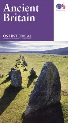 Ancient Britain (Sheet map, folded) Ordnance Survey 9780319263242 book cover