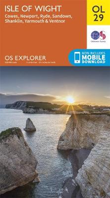 Isle of Wight - OS Explorer OL29 (Sheet map, folded) Ordnance Survey 9780319263631 book cover