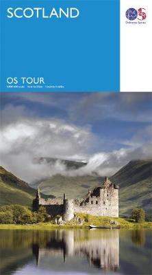 Scotland - OS Tour Map (Sheet map, folded) Ordnance Survey 9780319263884 book cover