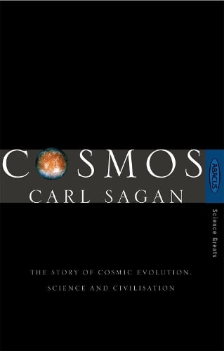 Cosmos: The Story of Cosmic Evolution, Science and Civilisation Carl Sagan 9780349107035 book cover