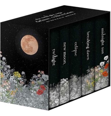 The Twilight Saga Deluxe Hardcover Collection Stephenie Meyer 9780349126012 book cover