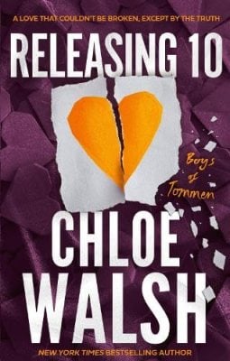 Releasing 10 - The Boys of Tommen Chloe Walsh 9780349439341 book cover