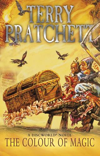 The Colour Of Magic - Discworld Novels Terry Pratchett 9780552166591 book cover