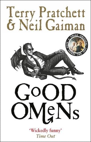 Good Omens Neil Gaiman, Terry Pratchett 9780552171892 book cover