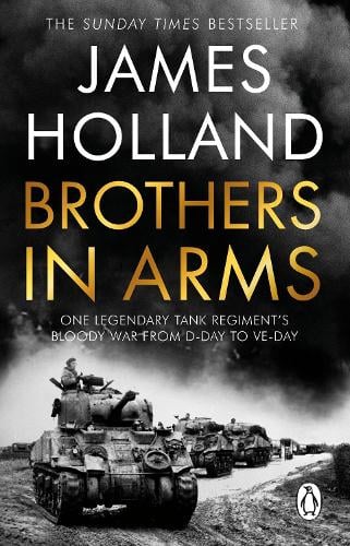 Brothers in Arms: One Legendary Tank Regiment's Bloody War from D-Day to VE-Day James Holland 9780552177917 book cover