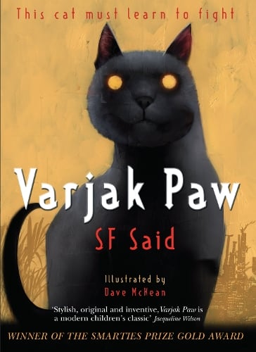 Varjak Paw - Varjak Paw SF Said, Dave McKean 9780552572293 book cover