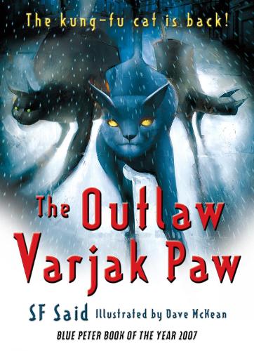 The Outlaw Varjak Paw - Varjak Paw SF Said, Dave McKean 9780552572309 book cover