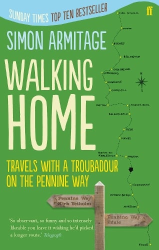 Walking Home Simon Armitage 9780571249893 book cover