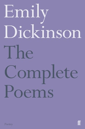 Complete Poems Emily Dickinson 9780571336173 book cover