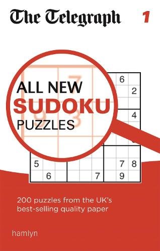 The Telegraph All New Sudoku Puzzles 1 - The Telegraph Puzzle Books THE TELEGRAPH 9780600629443 book cover