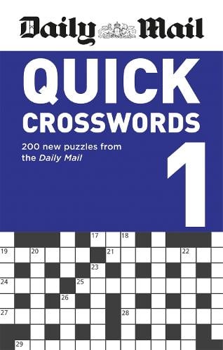 Daily Mail Quick Crosswords Volume 1 - The Daily Mail Puzzle Books Daily Mail 9780600636236 book cover