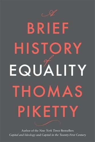A Brief History of Equality Thomas Piketty, Steven Rendall 9780674273559 book cover