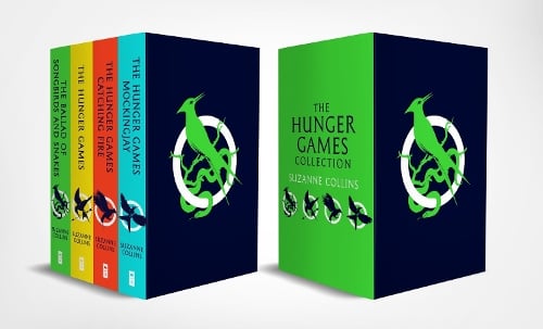 The Hunger Games 4 Book Paperback Box Set Suzanne Collins 9780702313813 book cover