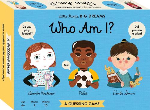 Little People, BIG DREAMS Who Am I? Guessing Game: A Guessing Game - Little People, BIG DREAMS Maria Isabel Sanchez Vegara 9780711290310 book cover