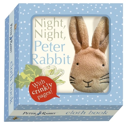 Night Night Peter Rabbit: Cloth Book (Rag book) Beatrix Potter 9780723268895 book cover