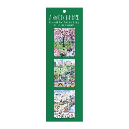 Michael Storrings Walk in the Park Magnetic Bookmarks Galison, Michael Storrings 9780735381414 book cover