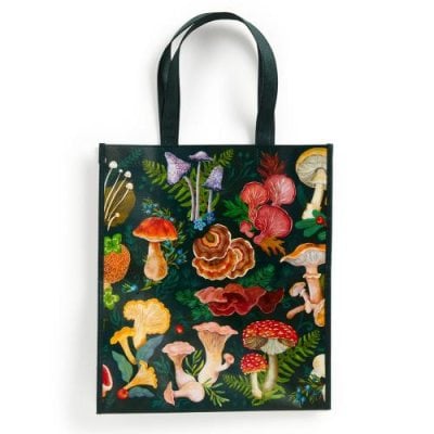 World of Mushrooms Reusable Shopping Bag (Tote bag) Galison, Olga  Akbarova 9780735383029 book cover