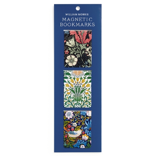William Morris Magnetic Bookmark Set Galison, William Morris 9780735383227 book cover