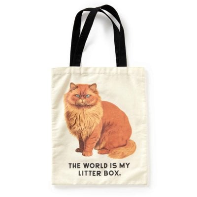 Moody Cats Canvas Tote (Tote bag) Brass Monkey 9780735384361 book cover
